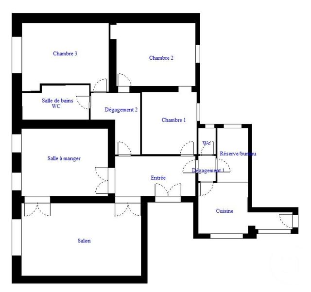 Appartement F5 à vendre - 5 pièces - 126,08 m2 - Paris - 75005 - ILE-DE-FRANCE